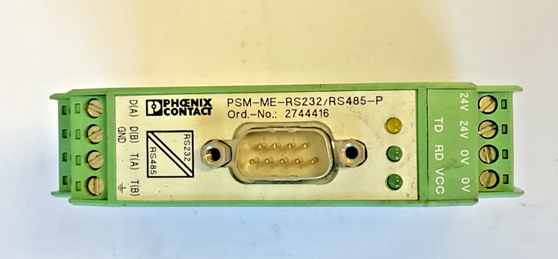 PHOENIX CONTACT PSM-ME-RS232/RS485-P INTERFACE CONVERTER0