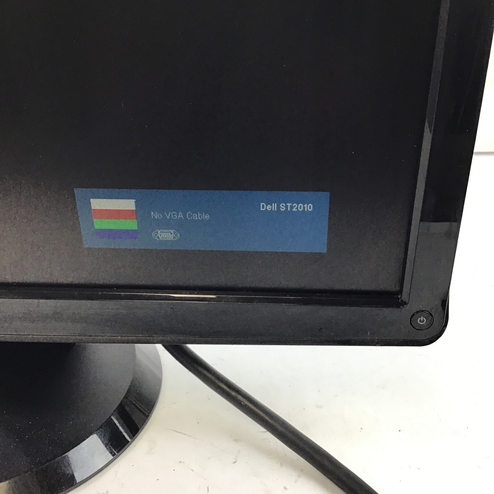 DELL ST2010F LCD MONITOR 20" 100-240VAC 50/60HZ 1.5A 1