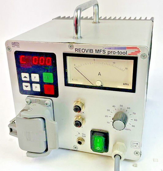 REO PRO-TOOL MFS 6050 FREQUENCY FEEDER CONTROL REOVIB 240V 50/60HZ 12A0