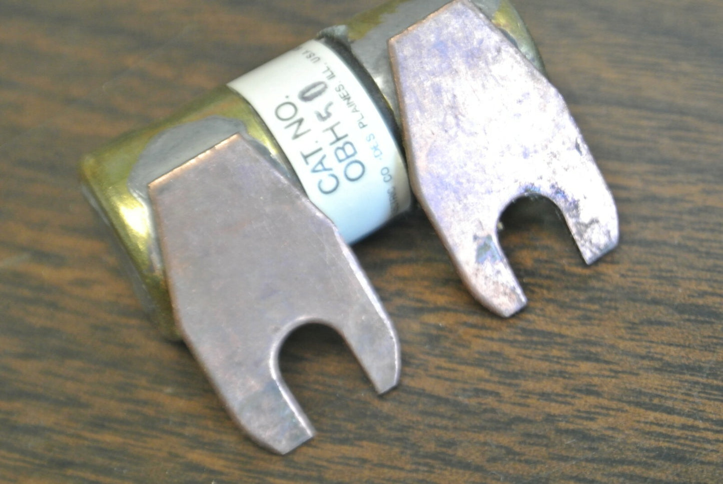 ECONOMY / FPE OBH-50 BOLT-ON FUSE / 50A / 32VDC / NEW SURPLUS3