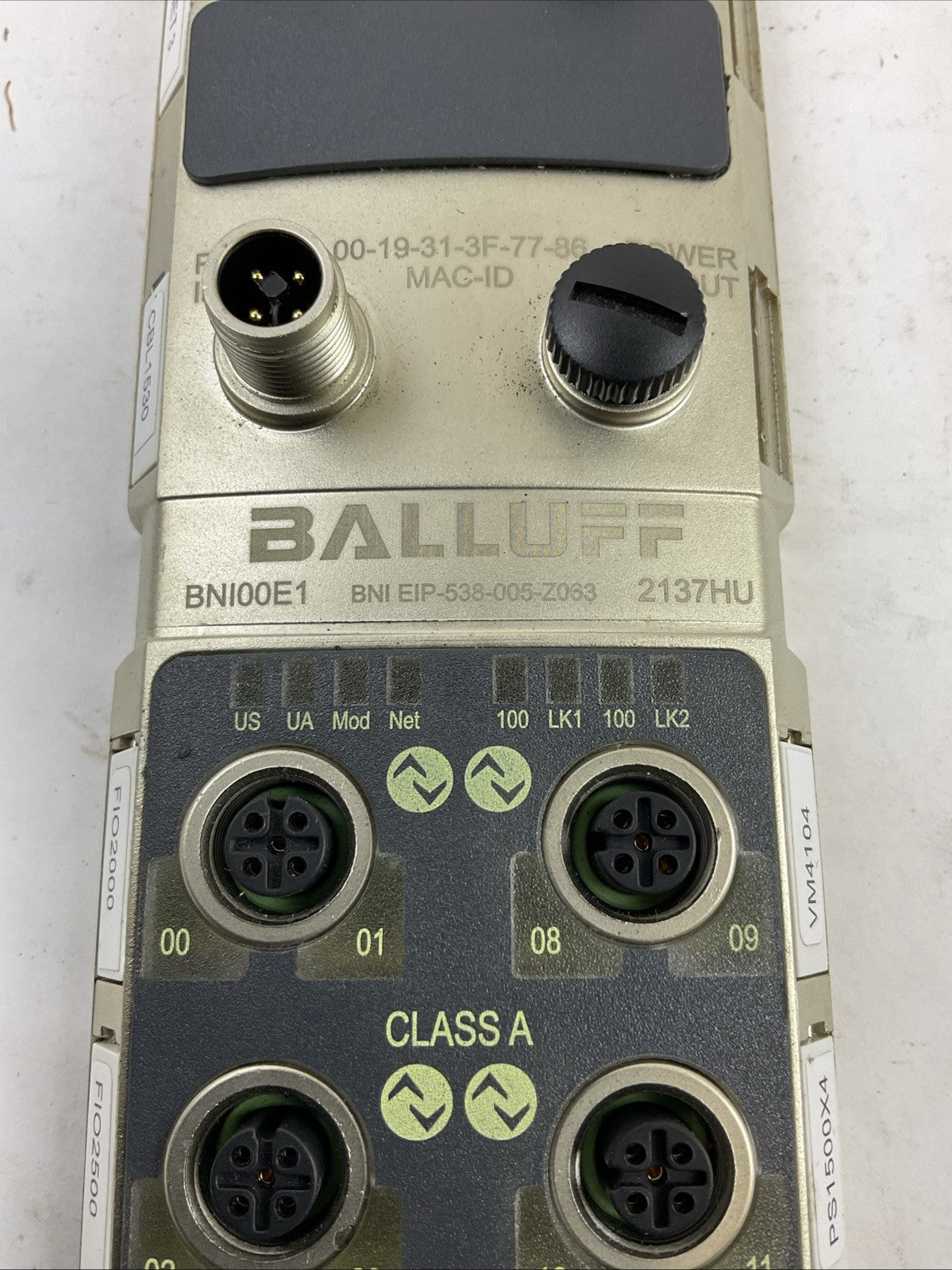 BALLUFF BNI00E1 BNI EIP-538-005-Z063 NETWORK BLOCK1