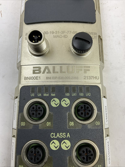 BALLUFF BNI00E1 BNI EIP-538-005-Z063 NETWORK BLOCK1