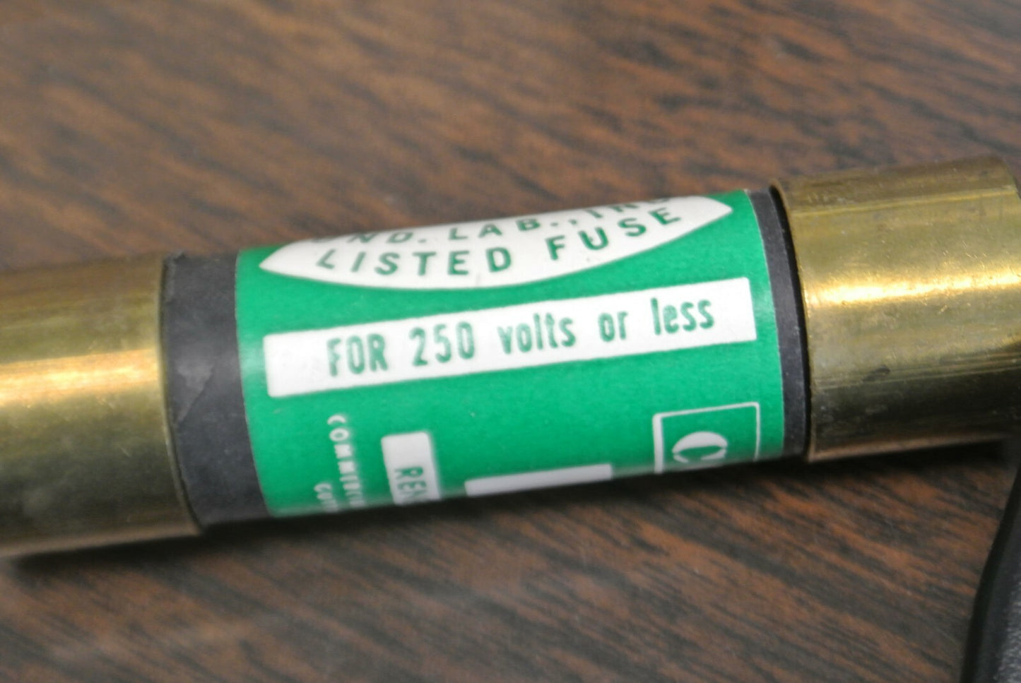 BOX of 10 CEFCO REN50 RENEWABLE FUSE / 50A / 250V / NEW SURPLUS  CAPACITY 35-60A4