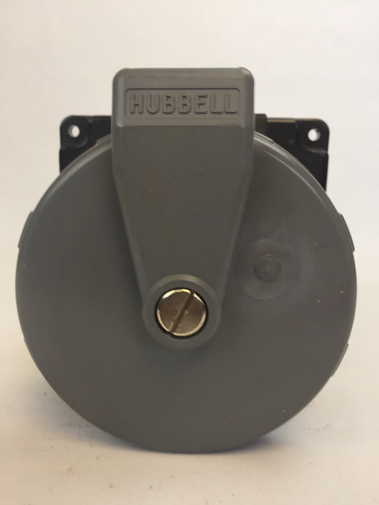 HUBBELL 5100R5W PIN & SLEEVE WATERTIGHT RECEPTACLE 100A 347/600VAC 4 POLE 5 WIRE0