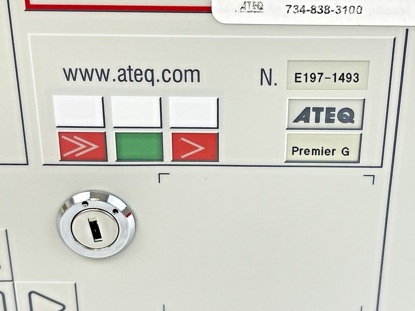 ATEQ - PREMIER G  – 9530118G - COMPACT LEAK DETECTOR/ CONTINUOUS FLOW DETECTOR4