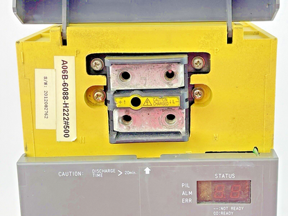FANUC - A06B-6088-H222#H500 -SPINDLE AMPLIFIER MODULE SPM-22 DRIVE - 230 VAC,95A3