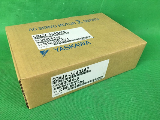 YASKAWA AC SERVO MOTOR SGMJV-A5A3A6E0
