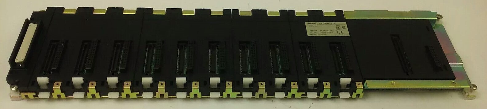 OMRON CS1W-BC103 10-SLOT, I/O MODULE BASE UNIT, USED GOOD CONDITION, CS1W0