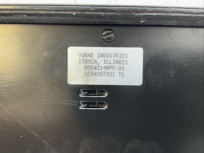 VORNE INDUSTRIES 2140PC-24 OPERATOR DISPLAY PANEL 24VDC5