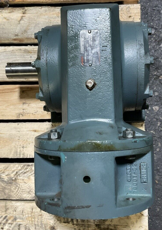 DODGE 180WM28A13 GEAR REDUCER RATIO 12.7 INPUT RPM 1750 OUTPUT RPM 138 INPUT 5HP0