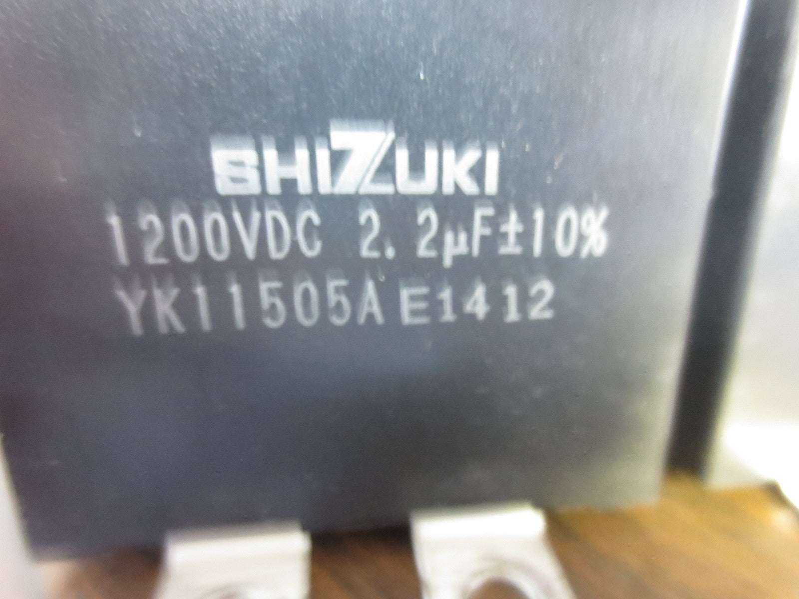 SHIZUKI YK11505A CAPACITOR - 1200VDC, 2.2µF +/- 10%4