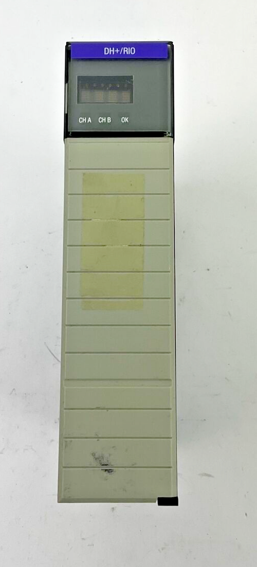 ALLEN BRADLEY 1756-DHRIO COMMUNICATION INTERFACE CAT.REV.D01 FWREV.6.2 24VDC0