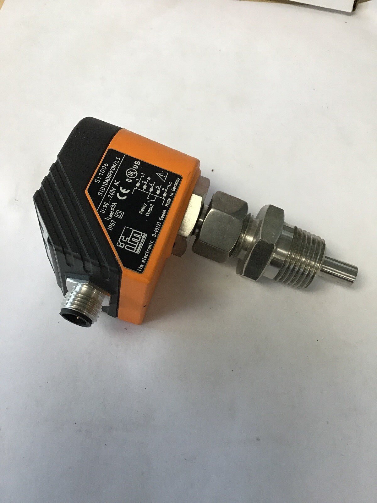 EFECTOR FLOW METER SI8507 240VAC SI1006 W/U40008 6