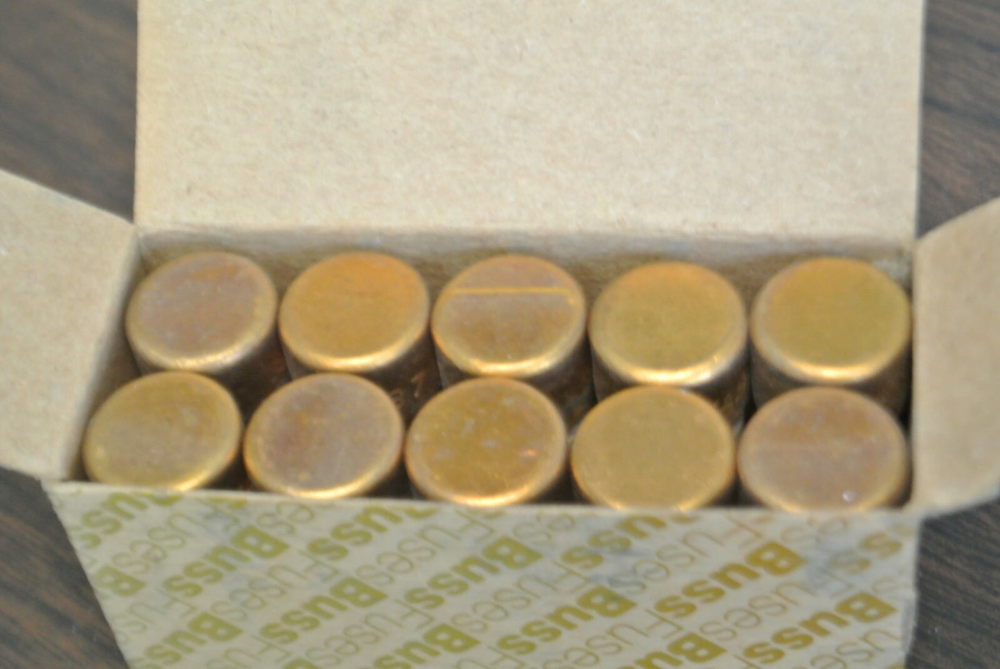 BOX of 10 / BUSSMANN / TRON KAB-7 RECTIFIER FUSES 7A / 250V NEW SURPLUS 0