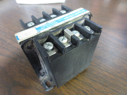 IMPERVITRAN B025PUZ15XK CONTROL TRANSFORMER 240/480V -- 120V, .025kVA2