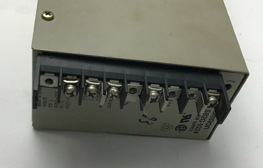OMRON 24VDC 4.6A POWER SUPPLY S82G-10245
