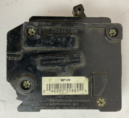 CROUSE-HINDS / MURRAY / ARROW HART MP120 CIRCUIT BREAKER 20AMP 1POLE 120/240VAC5