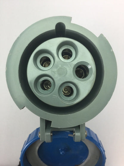 HUBBELL 5100C9 PIN & SLEEVE DEVICE CONNECTOR 100A 120/208VAC 4 POLE 5 WIRE  9