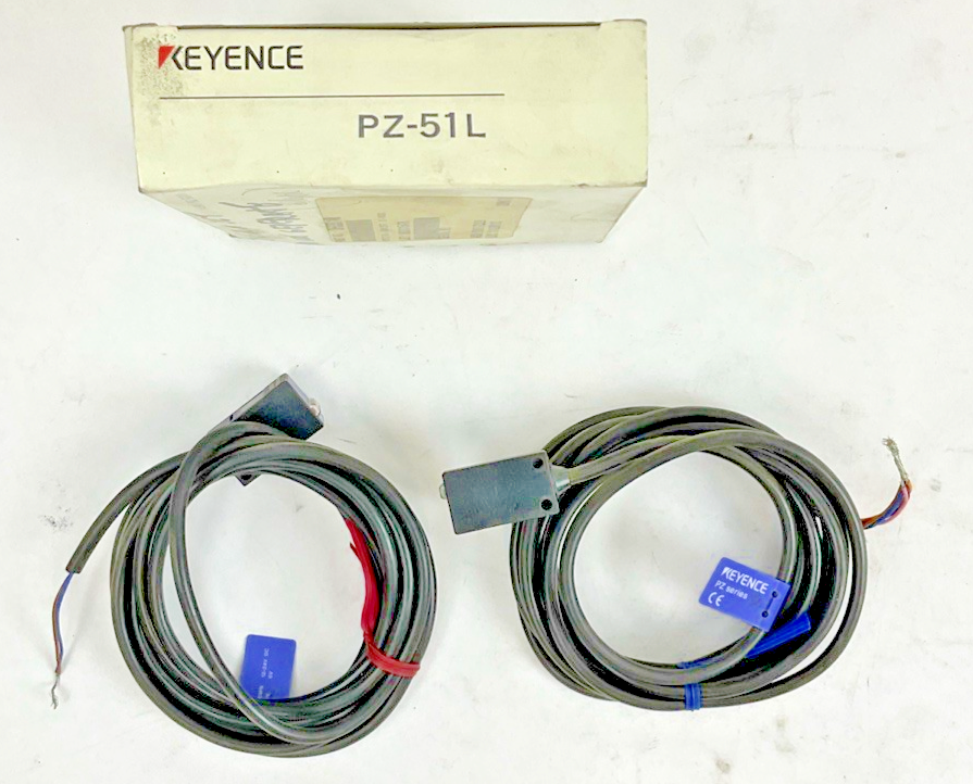 KEYENCE PZ-51L PHOTO ELECTRIC SENSOR PZ-51LR/PZ-51LT 24VDC0