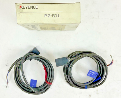 KEYENCE PZ-51L PHOTO ELECTRIC SENSOR PZ-51LR/PZ-51LT 24VDC0