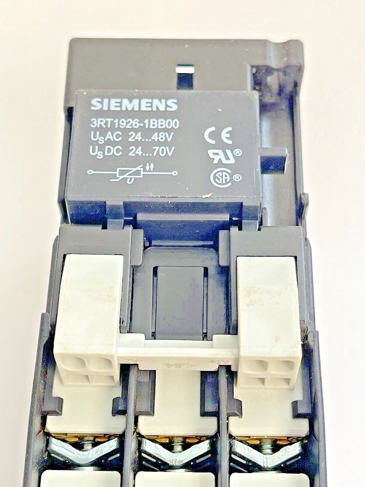 SIEMENS - 3RT1024-3B..0 & 3RH1921-2HA22 & 3RT1926-1BB00 W/ 24VDC COIL4