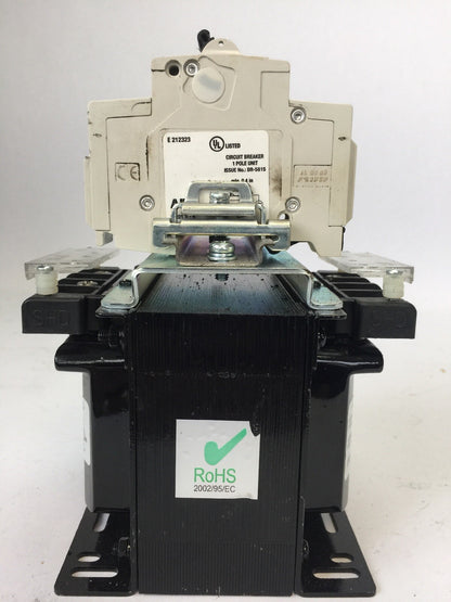 EGS 2124130T00 INDUSTRIAL CONTROL TRANSFORMER OUTPUT(VA) 24V 50/126 120V 250/6306