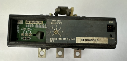 CUTLER HAMMER KES3400LS TRIP UNIT NO TRIP PLUG0