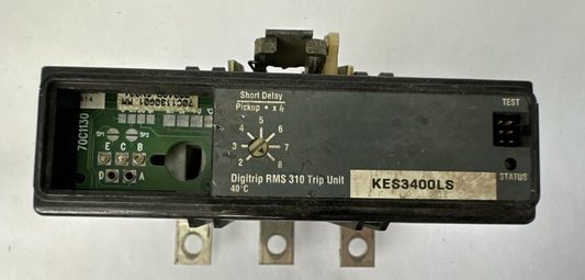 CUTLER HAMMER KES3400LS TRIP UNIT NO TRIP PLUG0