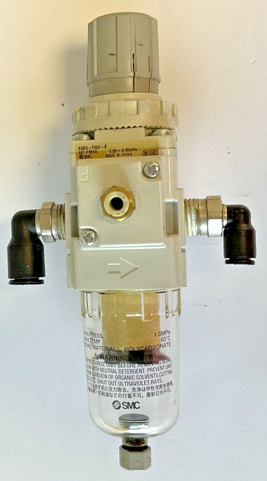 SMC AW20-F02H-B PNEUMATIC FILTER 0.05-0.85MPS0
