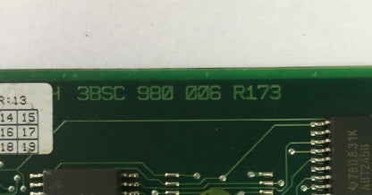 ABB 3HAB5960-1 DSQC 322 ROBOT PROCESSOR CIRCUIT BOARD 3BSC 980 006 R1732