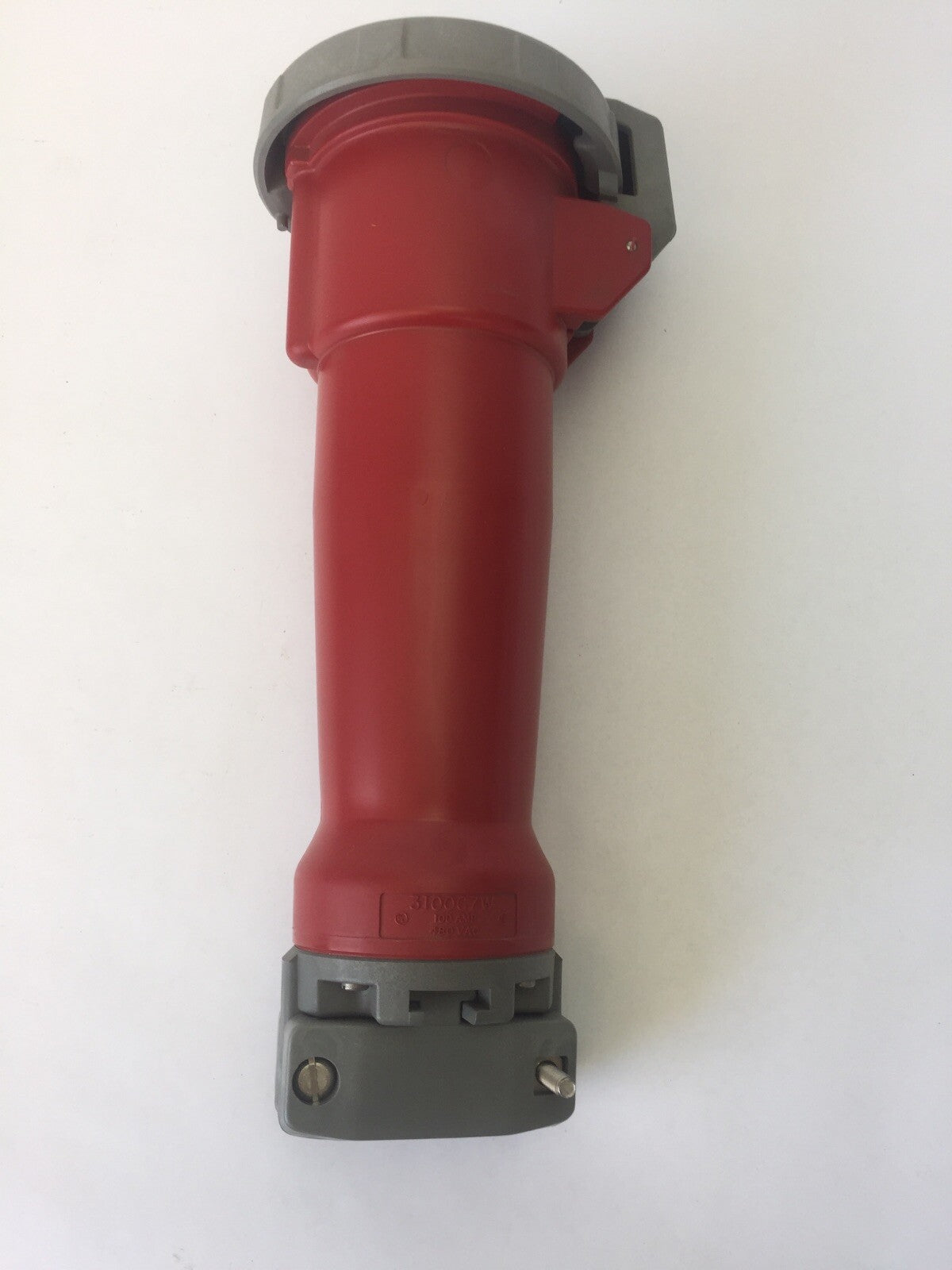 HUBBELL 3100C7W PIN & SLEEVE WATERTIGHT CONNECTOR 100AMP 480VAC 2POLE 3 WIRE2