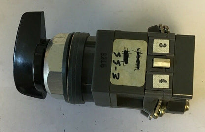 GOULD C9-24 KSS3 CLUTCH CONTROL SWITCH 60DEGREE 3POS4