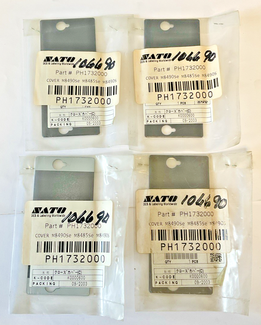 SATO PH1732000 CLOSE COVER M8490SE M8485SE M8490S***LOTOF4***0