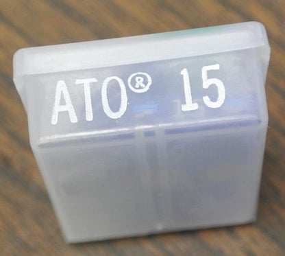 BOX of 5 / LITTELFUSE AT015 / AT0® 15 BLADE-TYPE FUSE / 15A / NEW SURPLUS2