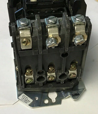 ALLEN-BRADLEY 509-BO*-E1+ SIZE 1 STARTER 120 V COIL  W/592-EECC W/595-A SER.C6