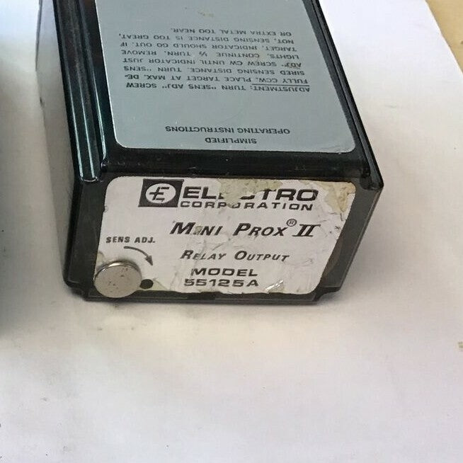 ELECTRO CORP. 55125A MINI PORX II RELAY OUTPUT 115VAC 50/60HZ 5W 24VDC 0