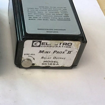 ELECTRO CORP. 55125A MINI PORX II RELAY OUTPUT 115VAC 50/60HZ 5W 24VDC 0