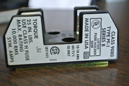 SQUARE D CLASS 9070 AP-1 FUSE BLOCK ASSEMBLY  30A / 250V / NEW SURPLUS 9080 PF-17