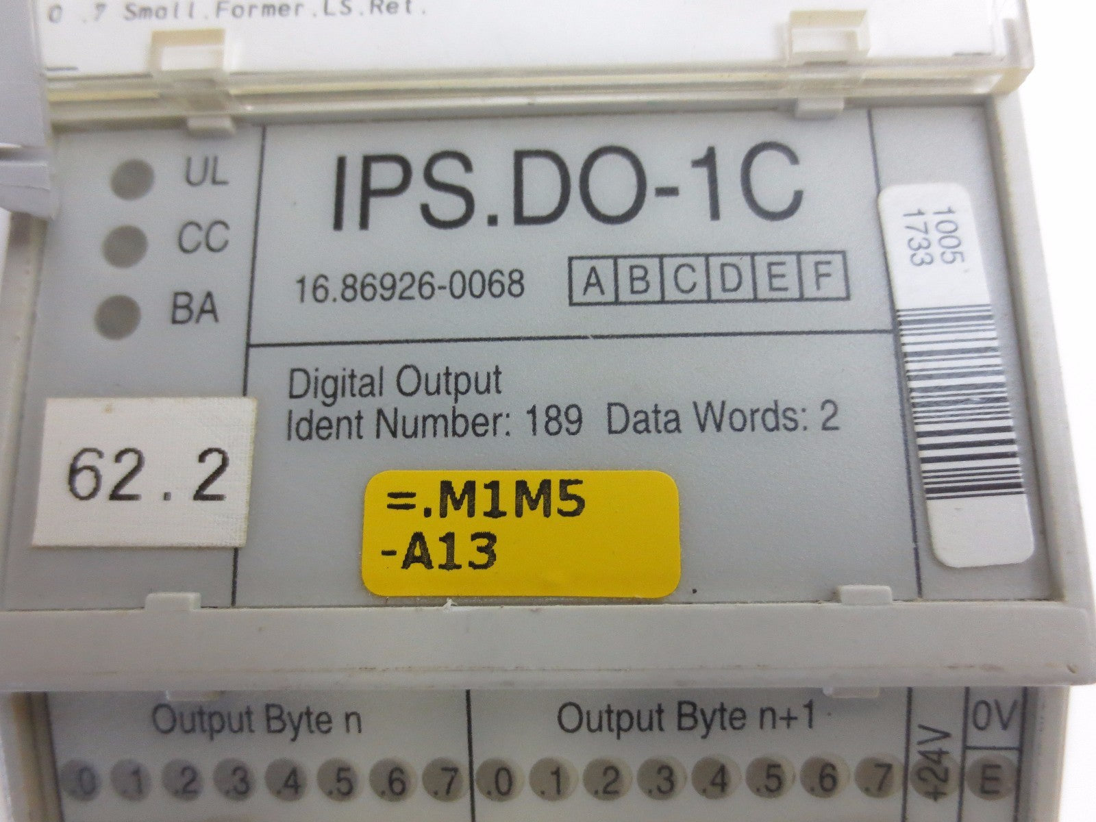 MAN ROLAND IPS.DO-1C  I/O MODULE, DIGITAL - 16.86926-0068 1