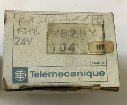 TELEMECANIQUE XB2.MV 104 PUSH BUTTON/ PILOT LIGHT 600VAC/DC HEAVY DUTY1