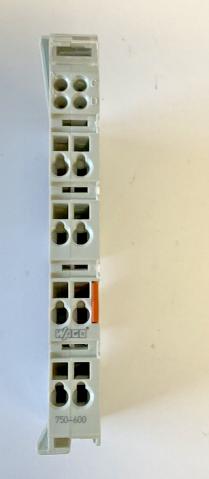 WAGO 750-602(2) DC POWER SUPPLY 24VDC / 750-600(2) END MODULE ***LOTOF4***7