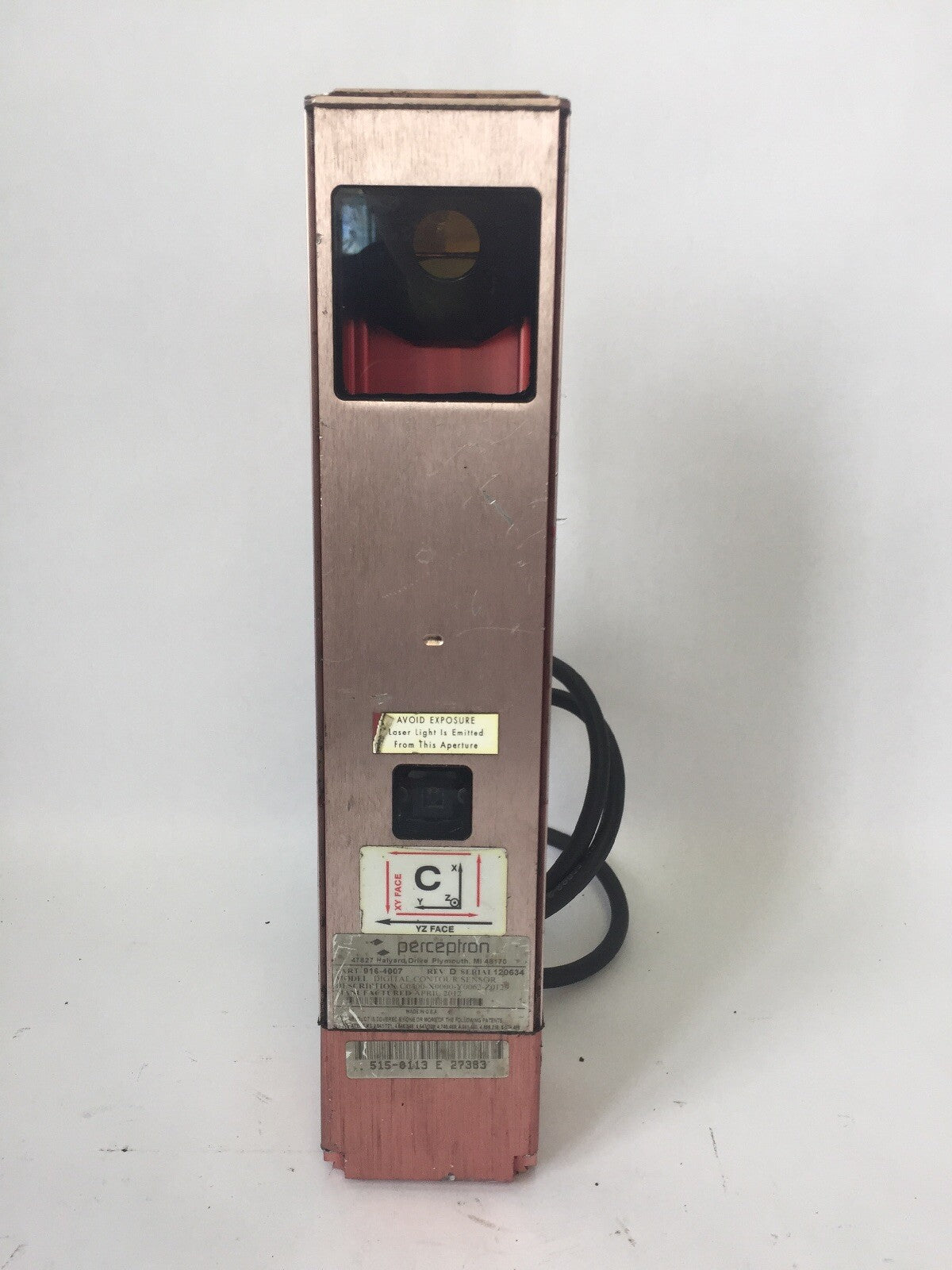 PERCEPTRON 916-4007 DIGITAL CONTOUR SENSOR REV D DIGITAL 3 TRICAM0