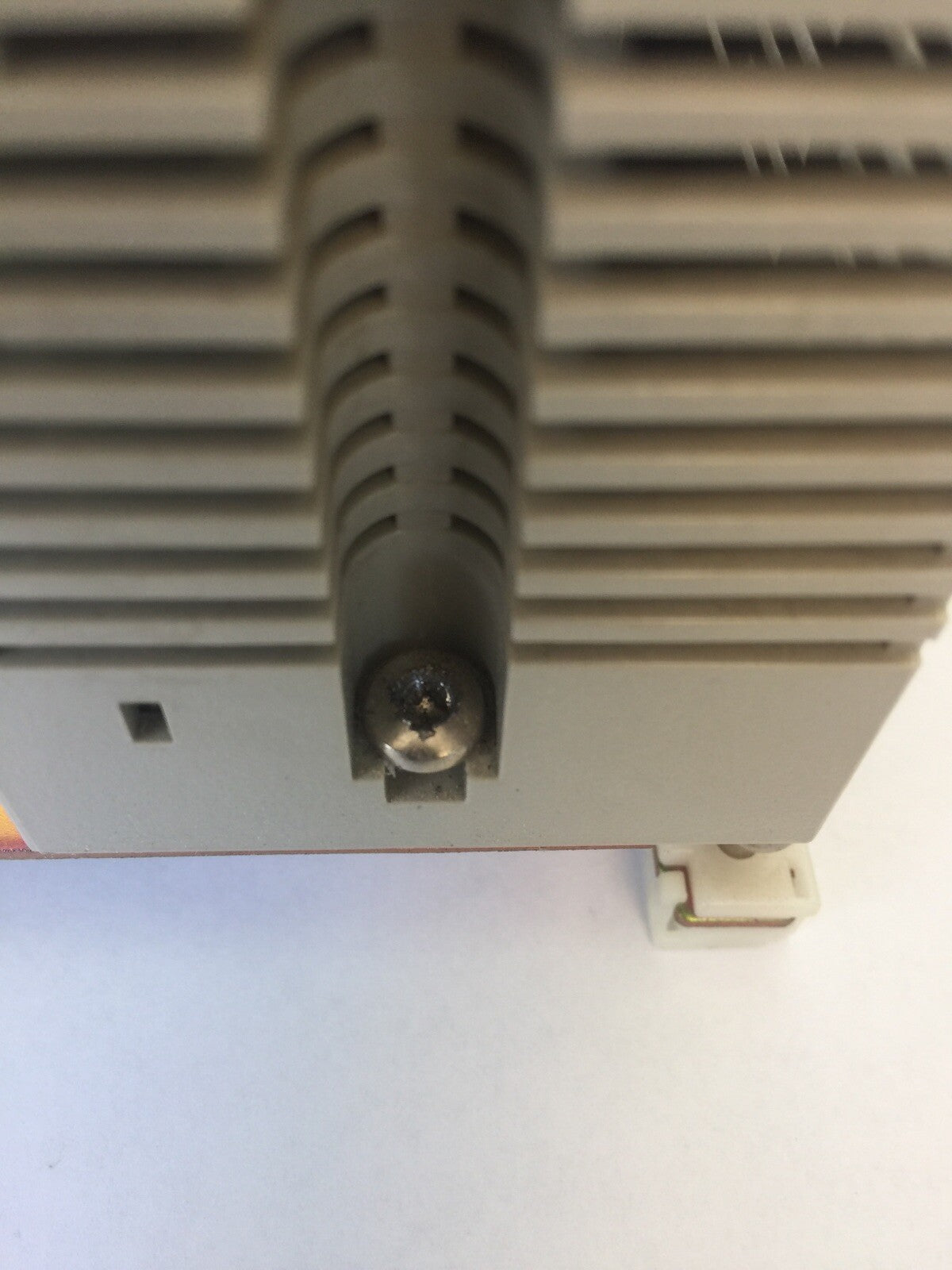 OMRON CS1W-BC053 BASE UNIT W/ C200HW-PA20S POWER SUPPLY 100-120/200-240VAC4