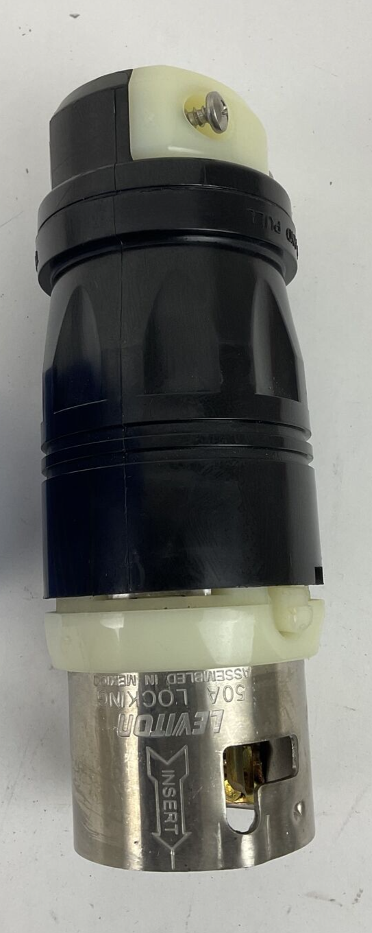 LEVITON 500-CS836-5C LOCKING PLUG CS836-5C 3POLE 4WIRE 50A 250VAC 3PH2
