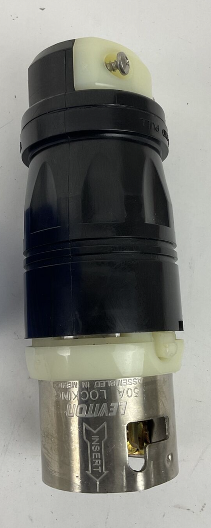 LEVITON 500-CS836-5C LOCKING PLUG CS836-5C 3POLE 4WIRE 50A 250VAC 3PH2