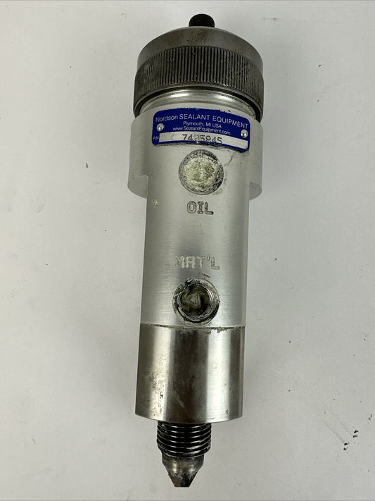 NORDSON/SEALANT 7435845 DISPENSER VALVE MAX WPR 241 bar 24.1 MPa 3500PSI0