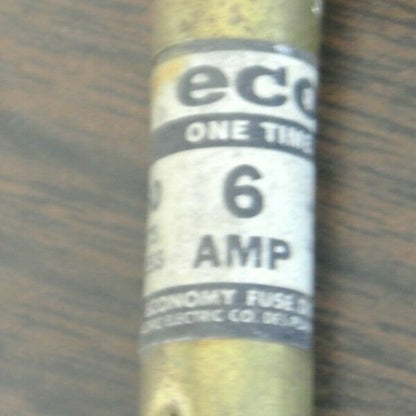 LOT of 8 / ECONOMY / ECO / FPE MOL-6 MIDGET FUSE / 6A / 250V2