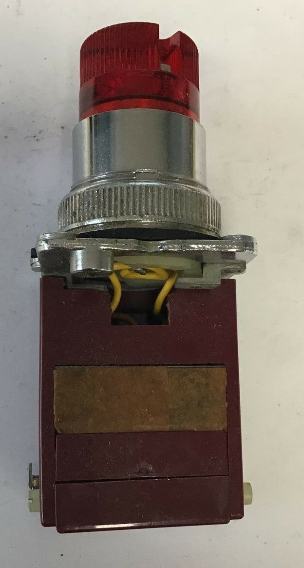  REES 4300-979 SELECTOR KNOB 949-6550 RED KNOB 115V 60CY3