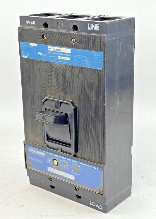 GOULD - SKM3-B600 - I-T-E SENSITRIP II CIRCUIT BREAKER - 600 A, 3 POLE , 600 VAC0