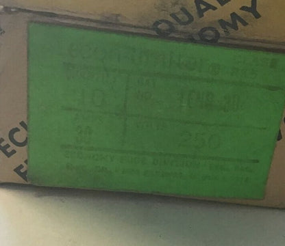 ECONOMY LENR 30 FUSE ECON-LIMITER 30A CLASS RK5 TIME DELAY 250VAC****LOTOF7****1